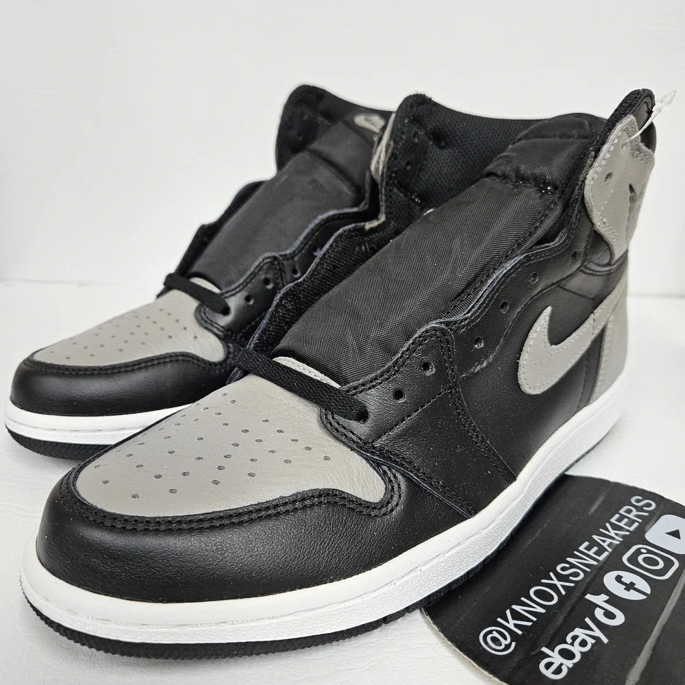 Nike Air Jordan 1 Retro High Shadow 2018 Black 555088-013 Men's Size 9.5